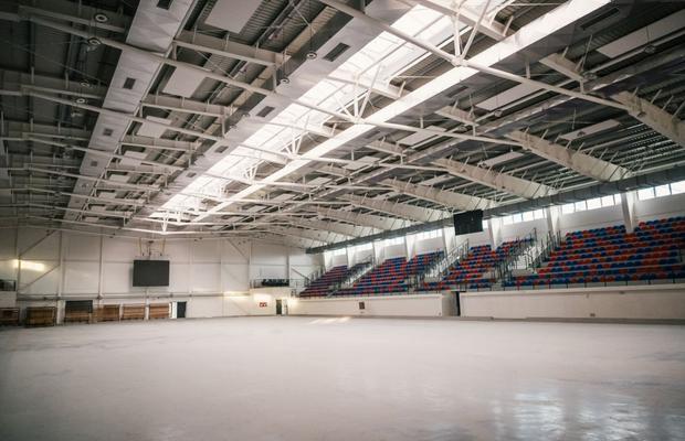 Care e stadiul lucrărilor la patinoarul din Târgu Mureș » Investiția e de 10 milioane de euro