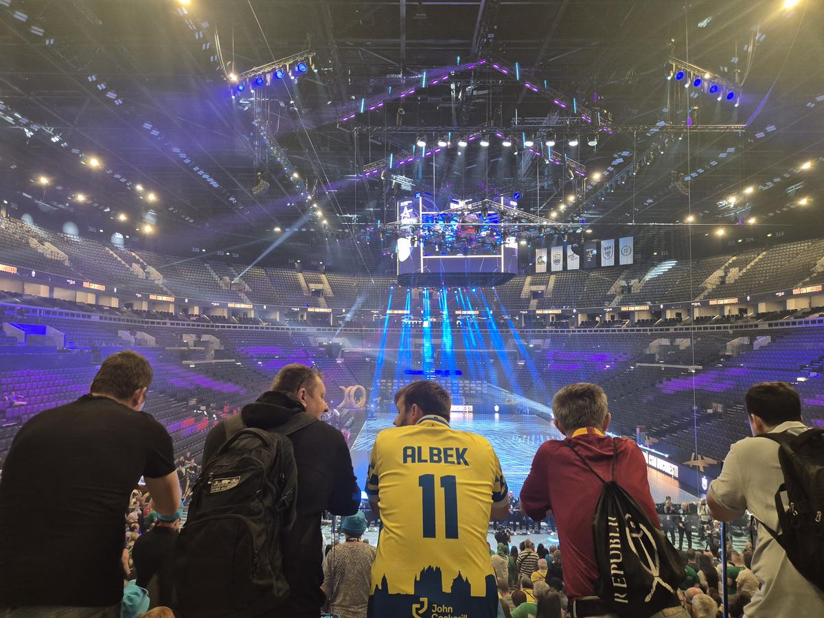 Cum arată MVP Dome din Budapesta cu 24 de ore înaintea Final Four-ului Ligii Campionilor
