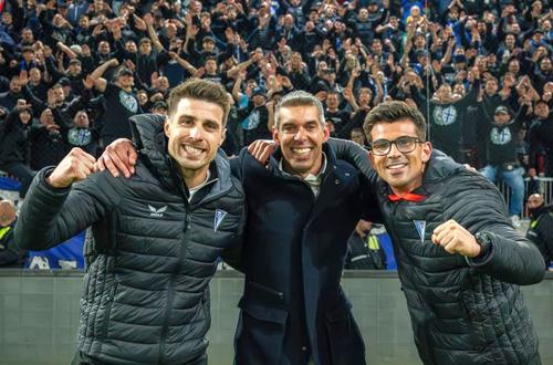 Nuno Campos, în centrul imaginii. Foto: Facebook ZTE FC Zalaegerszeg