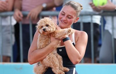 Ultima „fiță” la Roland Garros: tot mai mulți tenismeni sunt însoțiți de animale de companie