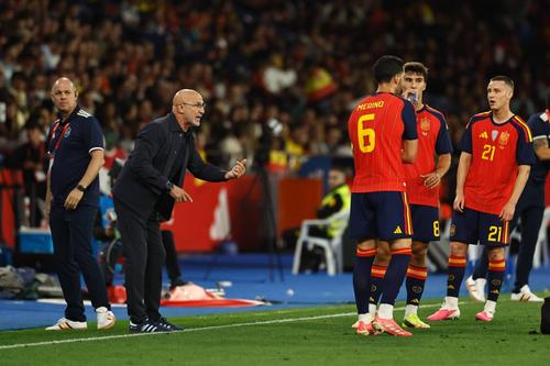 Luis de La Fuente, după rezultatul surprinzător înregistrat de Spania înainte de Mondial / foto: Imago Images