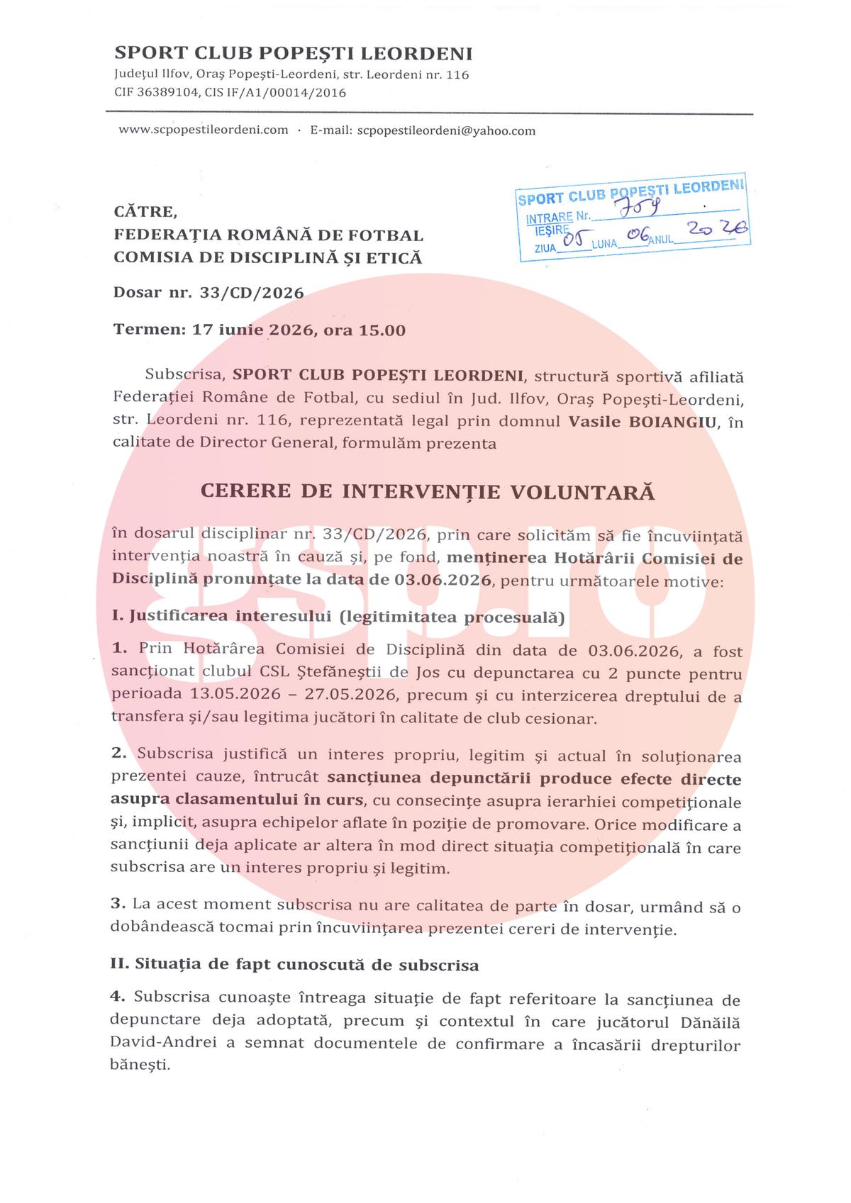 Acuzații de fals în acte la nou-promovată » Documente antedatate și o decizie de depunctare ascunsă de FRF!