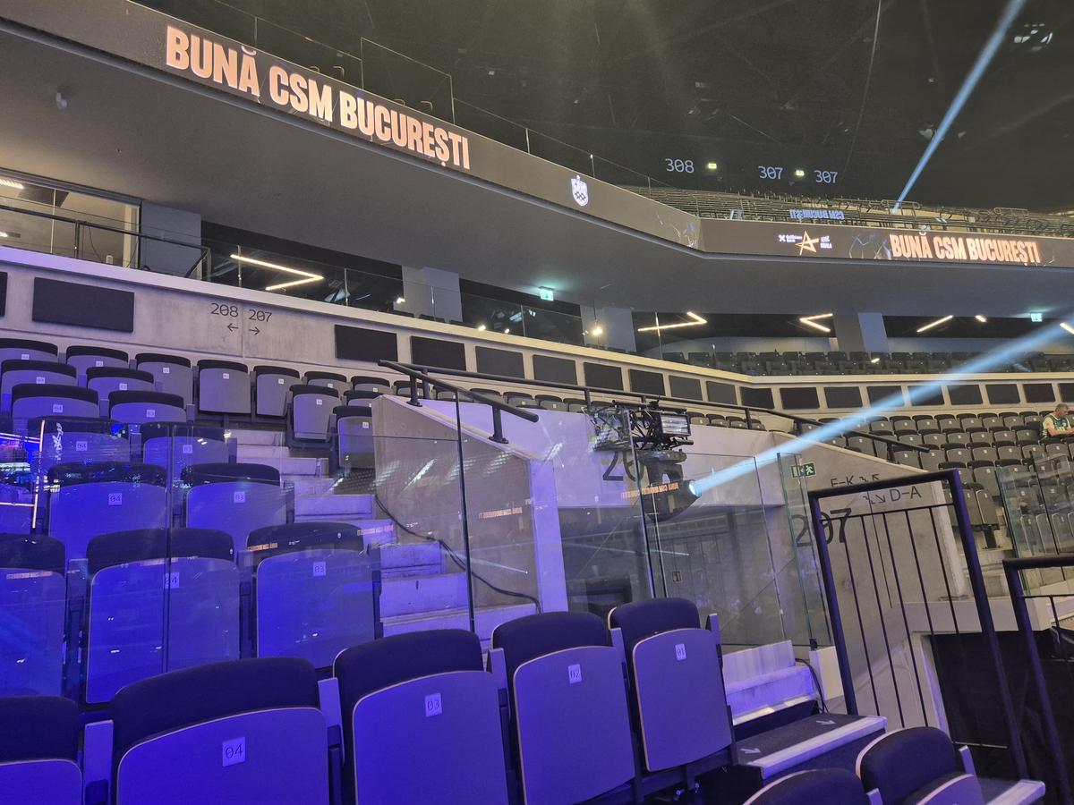 Cum arată MVP Dome din Budapesta cu 24 de ore înaintea Final Four-ului Ligii Campionilor