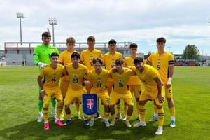 România U17 a pierdut și al doilea amical contra Serbiei