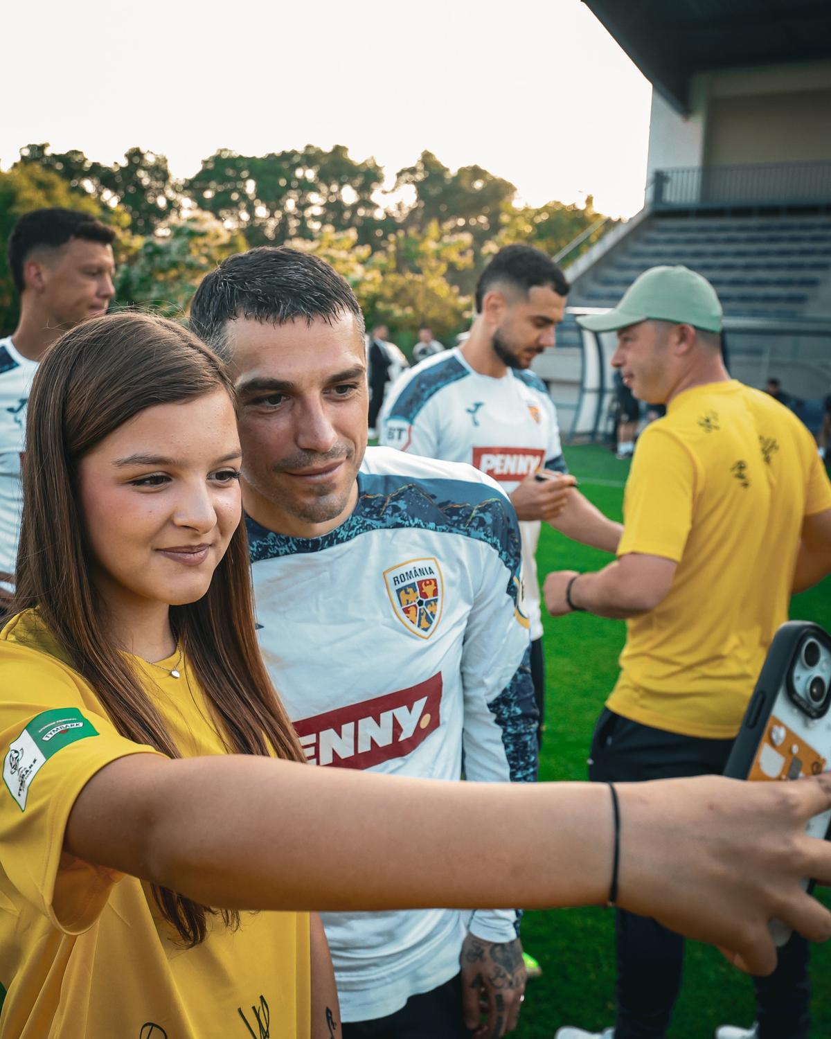 Antrenament România înaintea amicalului cu Țara Galilor