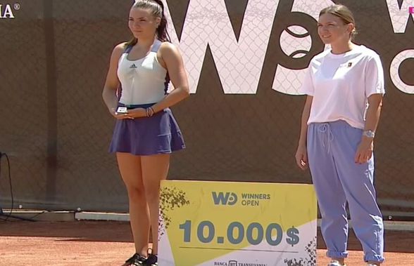 Gabriela Ruse câștigă Winners Cup! A învins-o în două seturi pe Irina Begu în primul turneu de tenis din România