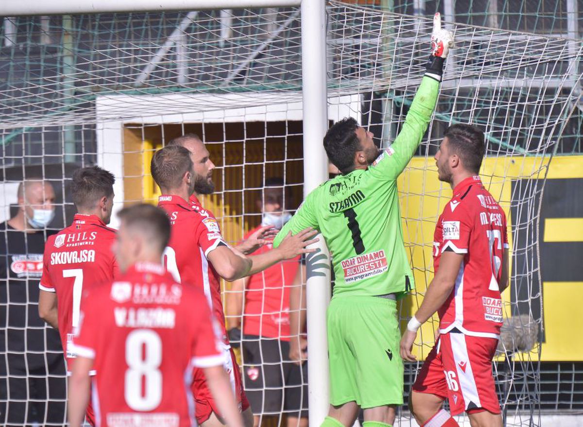 NOTE GSP: Dinamo suferă în atac: 3 jucători ofensivi, cei mai slabi de pe teren! Ce notă a luat eroul Straton după Clinceni - Dinamo