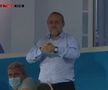 Alții în tribună poartă mască, patronul Craiovei nu o face FOTO Captură TV