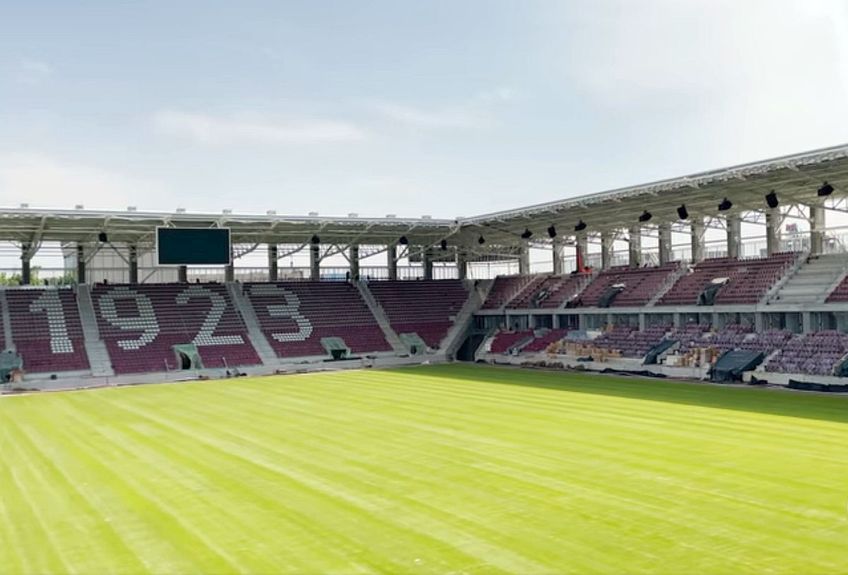 Noul stadion Rapid este aproape gata / Sură foto: CNI