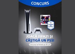 Joacă FIFA 21 pe PS4 și poți câștiga o consolă PlayStation 5
