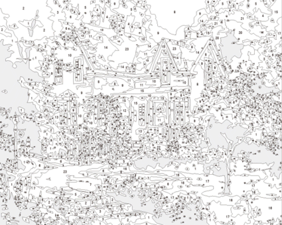 Picturi pe numere: de ce și cui trebuiesc acestea?