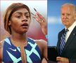 Joe Biden, președintele SUA, a reacționat după ce atleta Sha'Carri Richardson (21 de ani) va rata Jocurile Olimpice în urma testării pozitive la marijuana