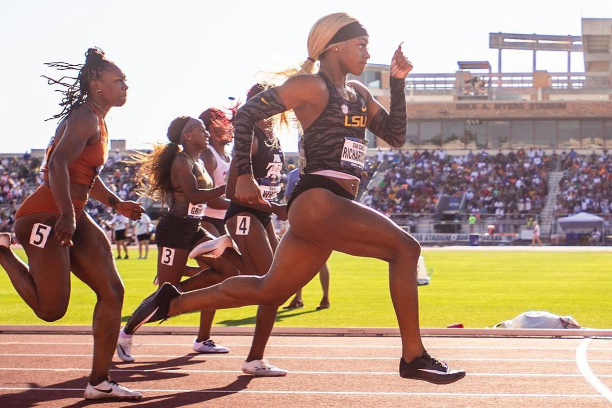 „Rebela” atletismului a spulberat recordul anului la 100 de metri » Suspendată pentru consum de canabis, s-a reinventat și scrie istorie!