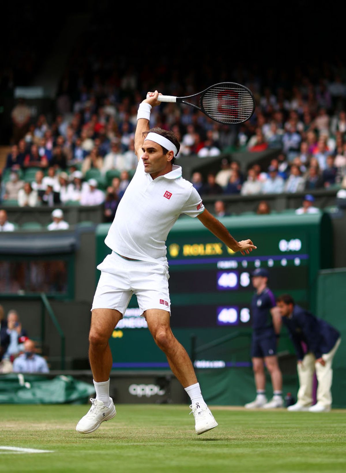 Roger Federer - Lorenzo Sonego, Wimbledon 2021