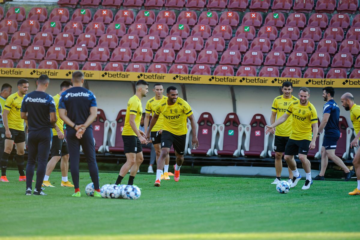 FOTO CFR Cluj, antrenament oficial înainte de meciul cu Borac Banja Luka 05.07.2021