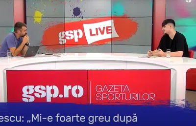 Acum, la GSP Live, dezvăluirile fostului campion cu Viitorul, retras din fotbal la 22 de ani