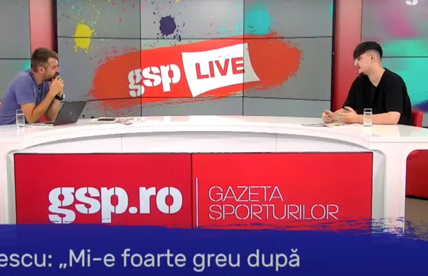 Acum, la GSP Live, dezvăluirile fostului campion cu Viitorul, retras din fotbal la 22 de ani