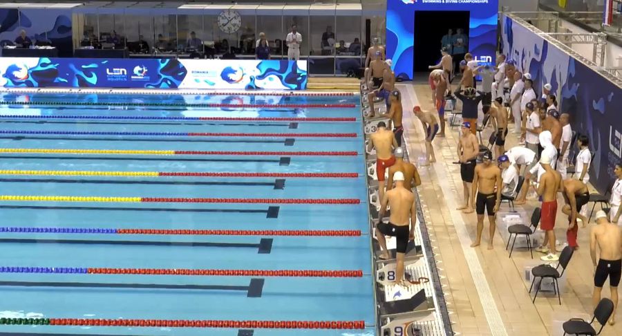 Azi au început Campionatele Europene de Juniori // FOTO: Captură Facebook Prima medalie pentru România la CE de Juniori de la Otopeni! Popovici, Stancu, Cozma și Dinu aduc AURUL la 4x100m liber, după un finiș fabulos!