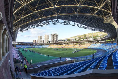 Stadionul din Erevan care va găzdui meciul dintre Pyunik și CFR Cluj // foto: Imago Images
