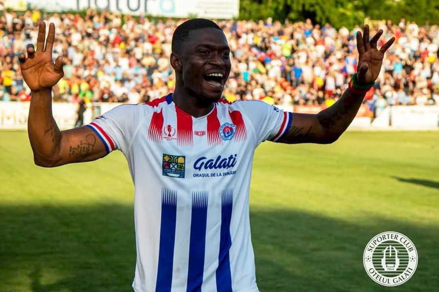 Francois Yabré, în tricoul Oțelului Concluziile ivorianului din Liga 2, după 3 ani petrecuți în diverse orașe din România: „Am văzut la voi o chestie care mă uluiește”