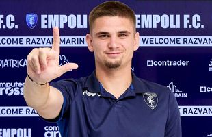 Răzvan Marin a fost prezentat de noua echipă din Serie A
