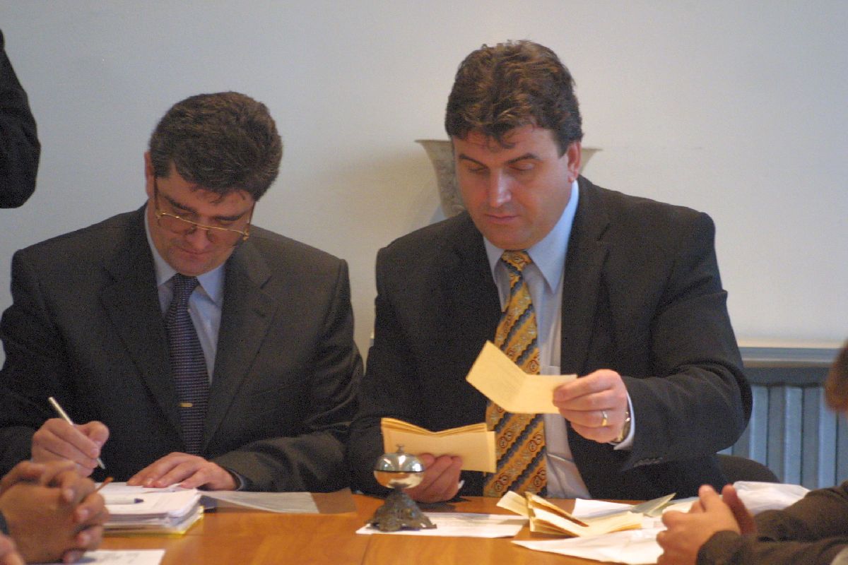 Georgiu Gingăraș - imagini de arhivă cu fostul ministru al sportului din anii 2000