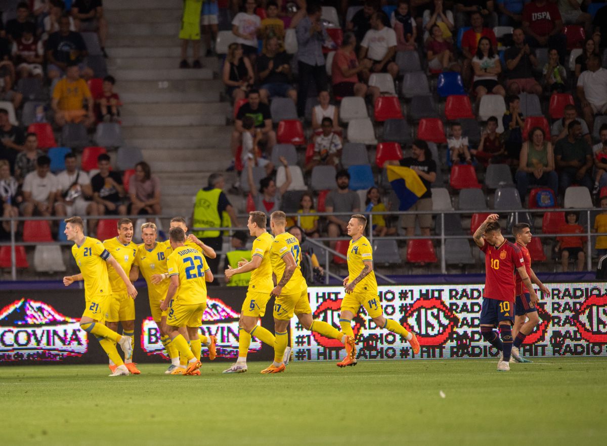 Spania - Ucraina 5-1 » Cu adevărat Furia Roja! Ghencea a văzut pe viu cel mai spectaculos meci al Europeanului