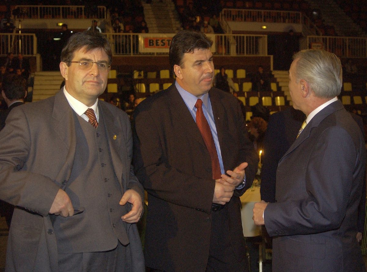 Georgiu Gingăraș - imagini de arhivă cu fostul ministru al sportului din anii 2000