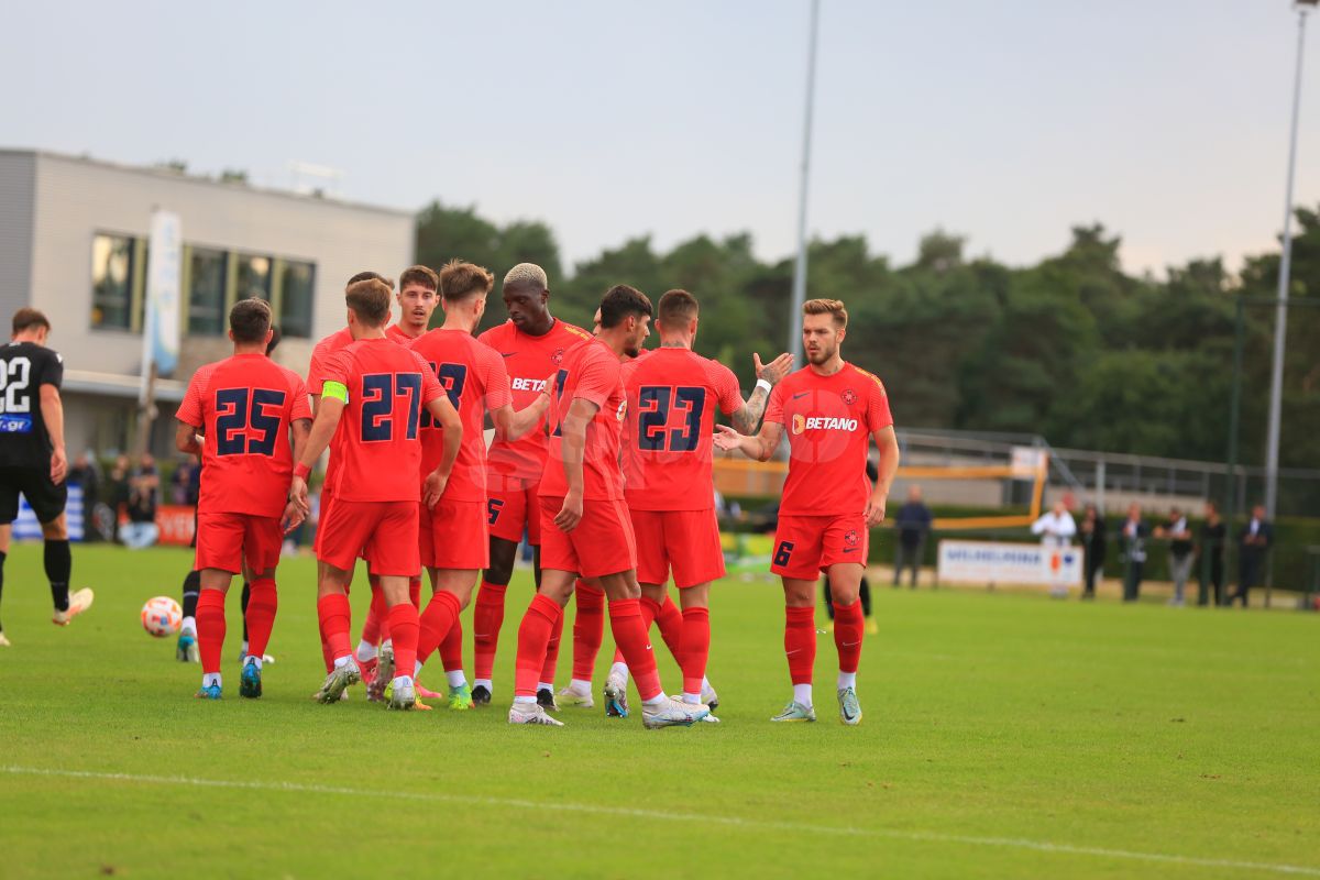 Cum va arăta FCSB cu FCU Craiova fără două nume grele: „roș-albaștrii” au testat formula improvizată cu PAOK