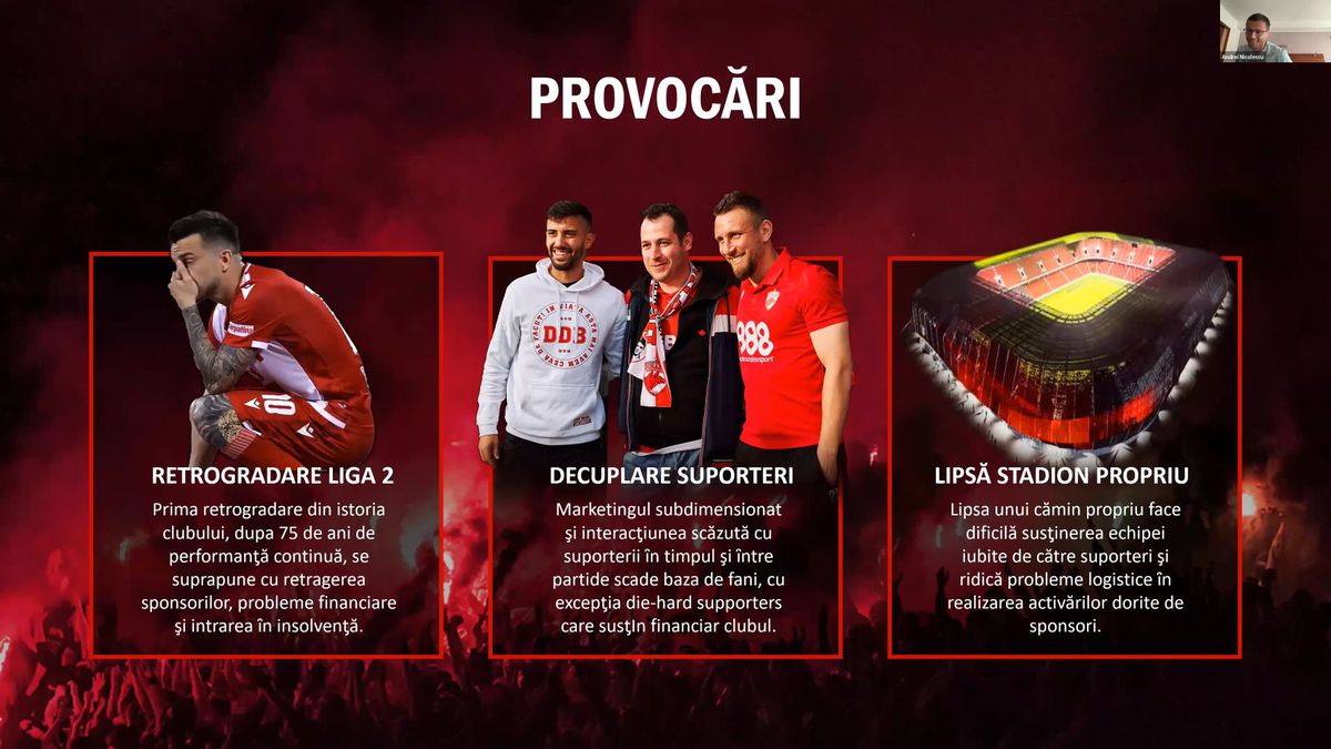 FOTO Dinamo, prezentare webinar Red & White