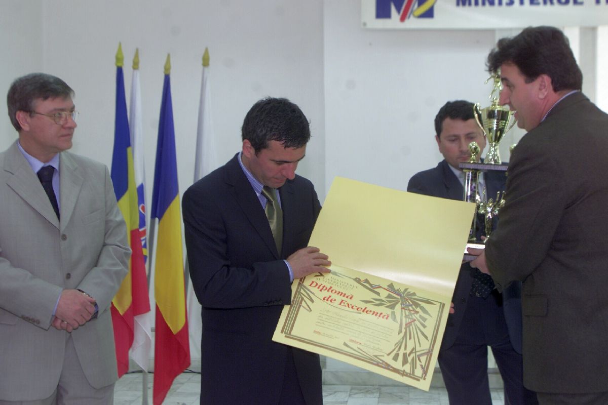 Georgiu Gingăraș - imagini de arhivă cu fostul ministru al sportului din anii 2000