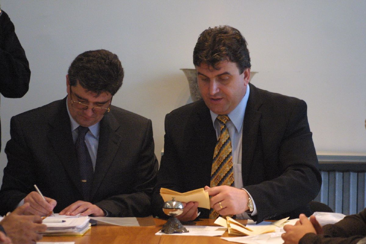 Georgiu Gingăraș - imagini de arhivă cu fostul ministru al sportului din anii 2000