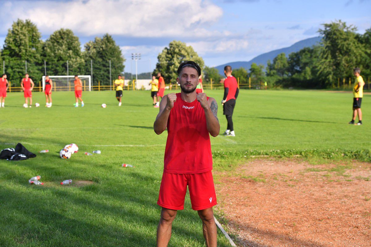 Imagini inedite din cantonamentul lui Dinamo