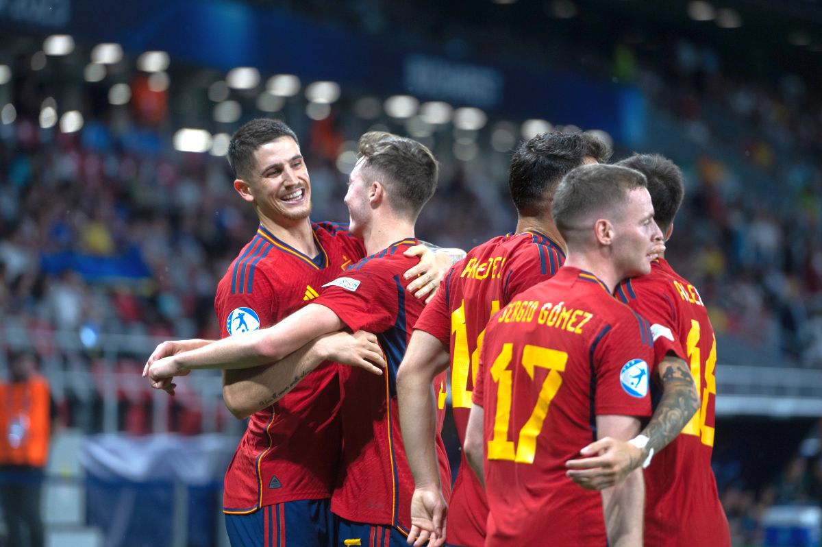 Spania - Ucraina 5-1 » Cu adevărat Furia Roja! Ghencea a văzut pe viu cel mai spectaculos meci al Europeanului