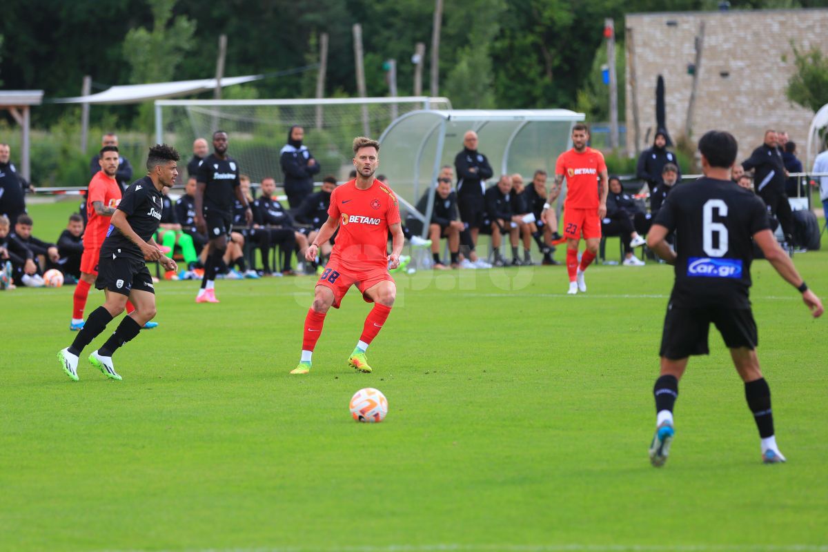 FCSB - PAOK, meci amical în Olanda