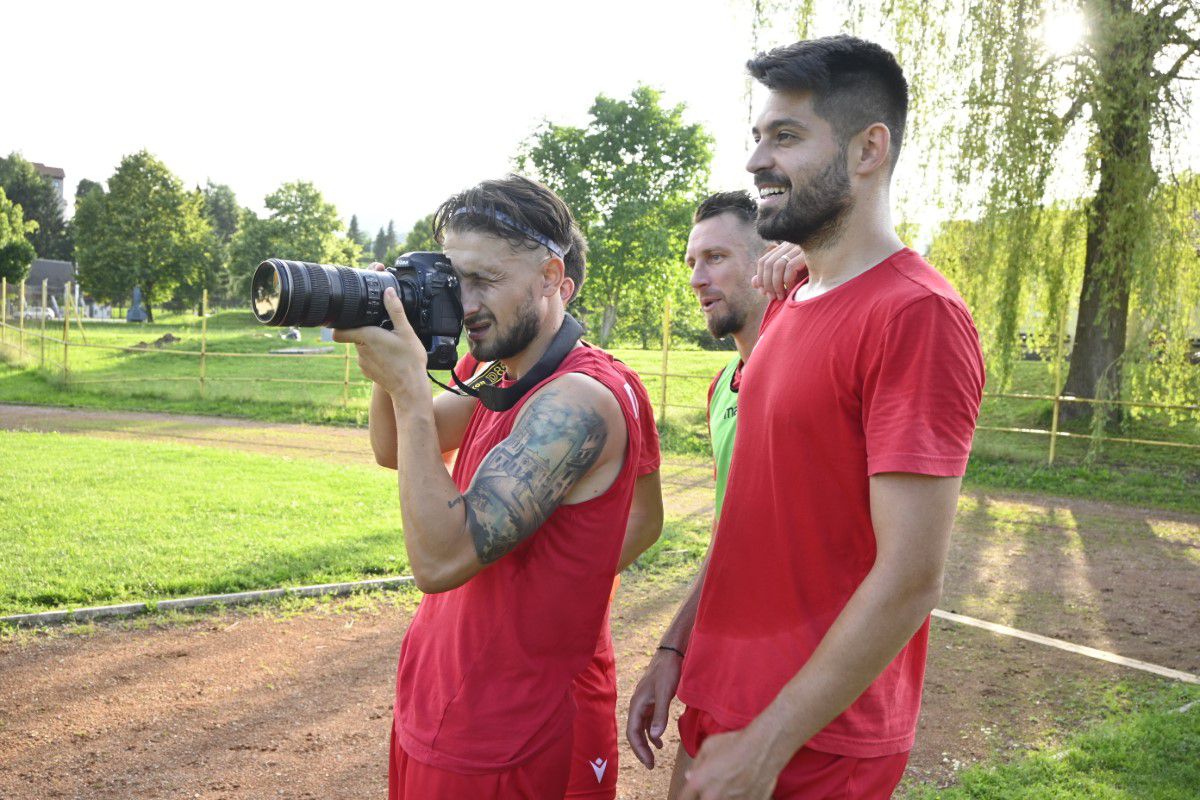 Imagini inedite din cantonamentul lui Dinamo