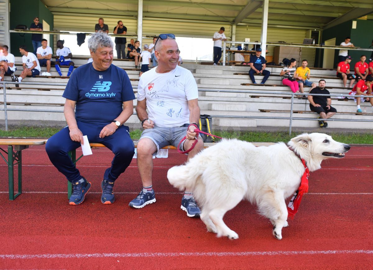 Poza verii cu Il Luce » Mircea Lucescu, vedetă la Dinamo - Dinamo Kiev
