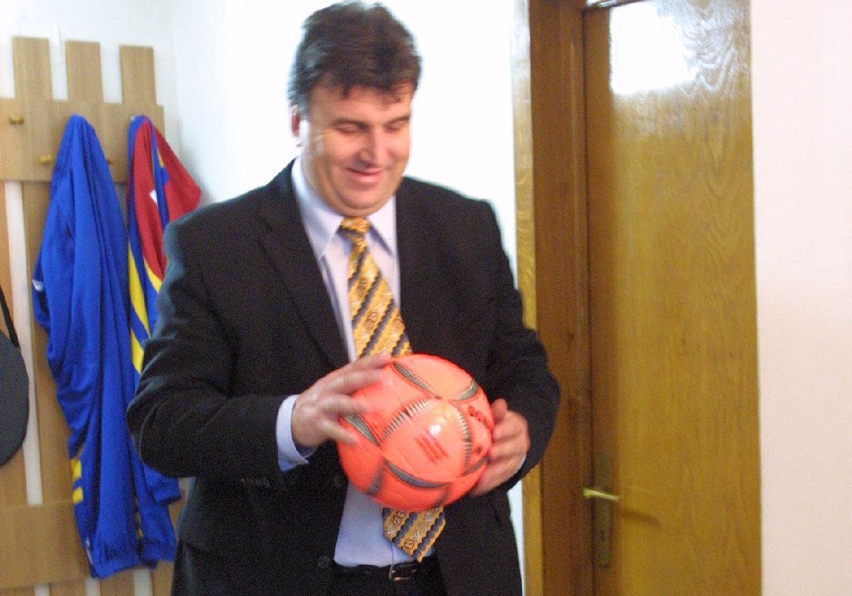 Georgiu Gingăraș - imagini de arhivă cu fostul ministru al sportului din anii 2000