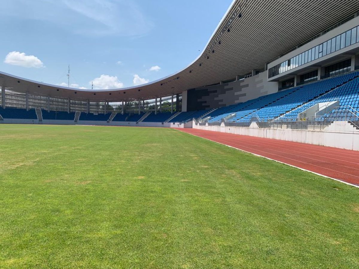 Cum arată gazonul arenei din Târgu-Jiu cu 11 zile înainte de FCU Craiova - FCSB