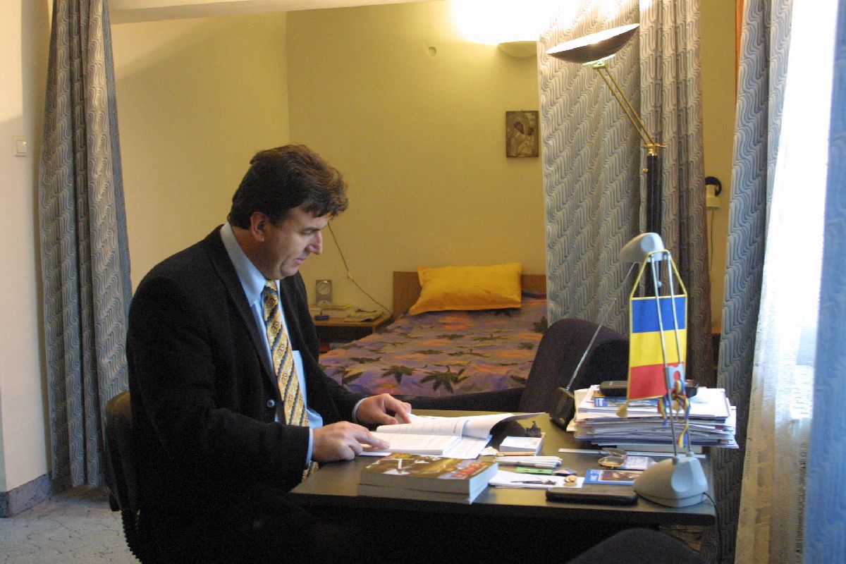 Georgiu Gingăraș - imagini de arhivă cu fostul ministru al sportului din anii 2000