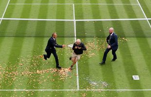 Proteste pe iarba de la Wimbledon » Două persoane au fost arestate