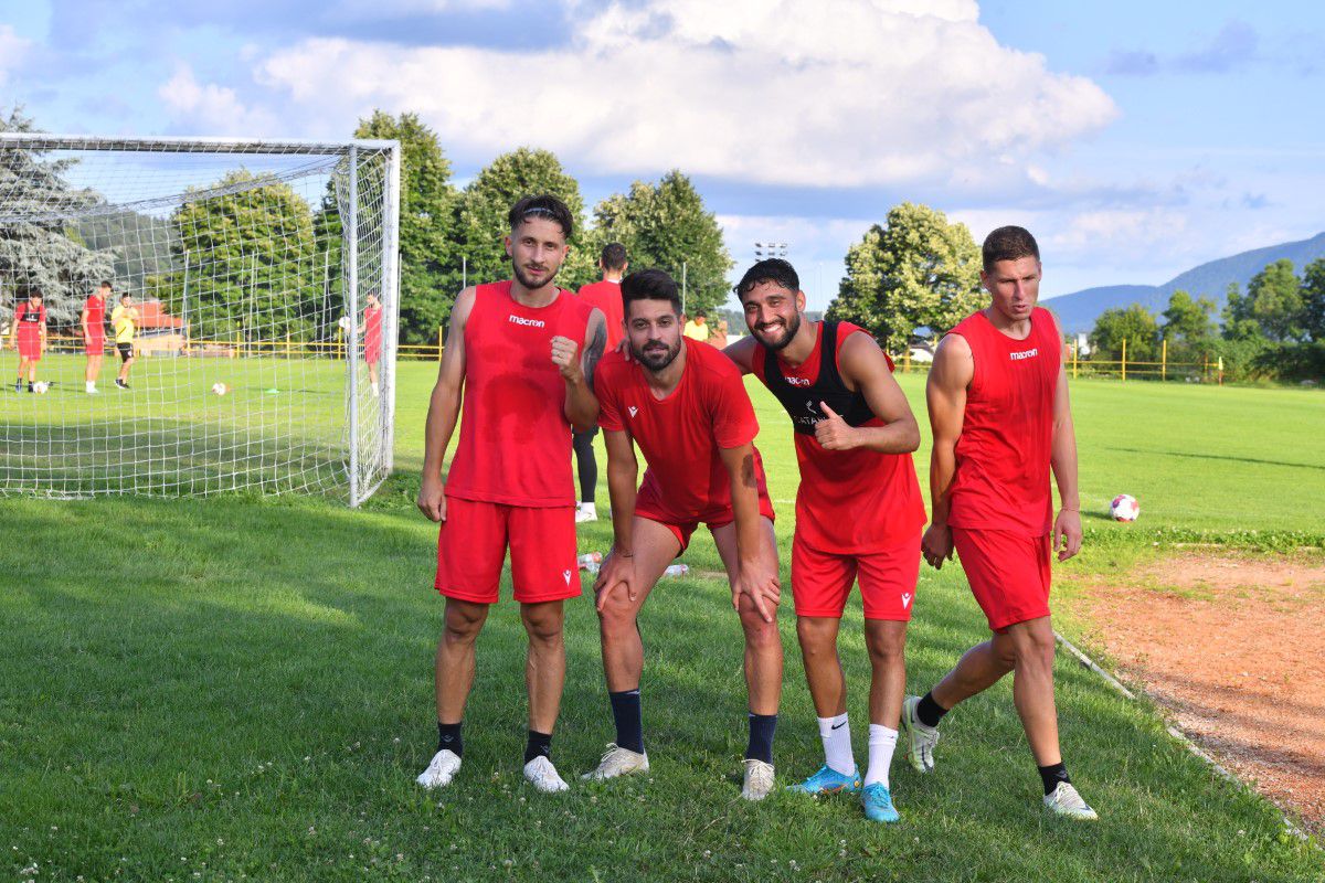 Imagini inedite din cantonamentul lui Dinamo