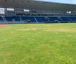 Cum arată gazonul arenei din Târgu-Jiu cu 11 zile înainte de FCU Craiova - FCSB