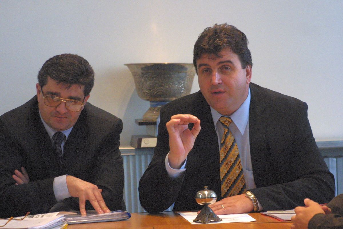 Georgiu Gingăraș - imagini de arhivă cu fostul ministru al sportului din anii 2000