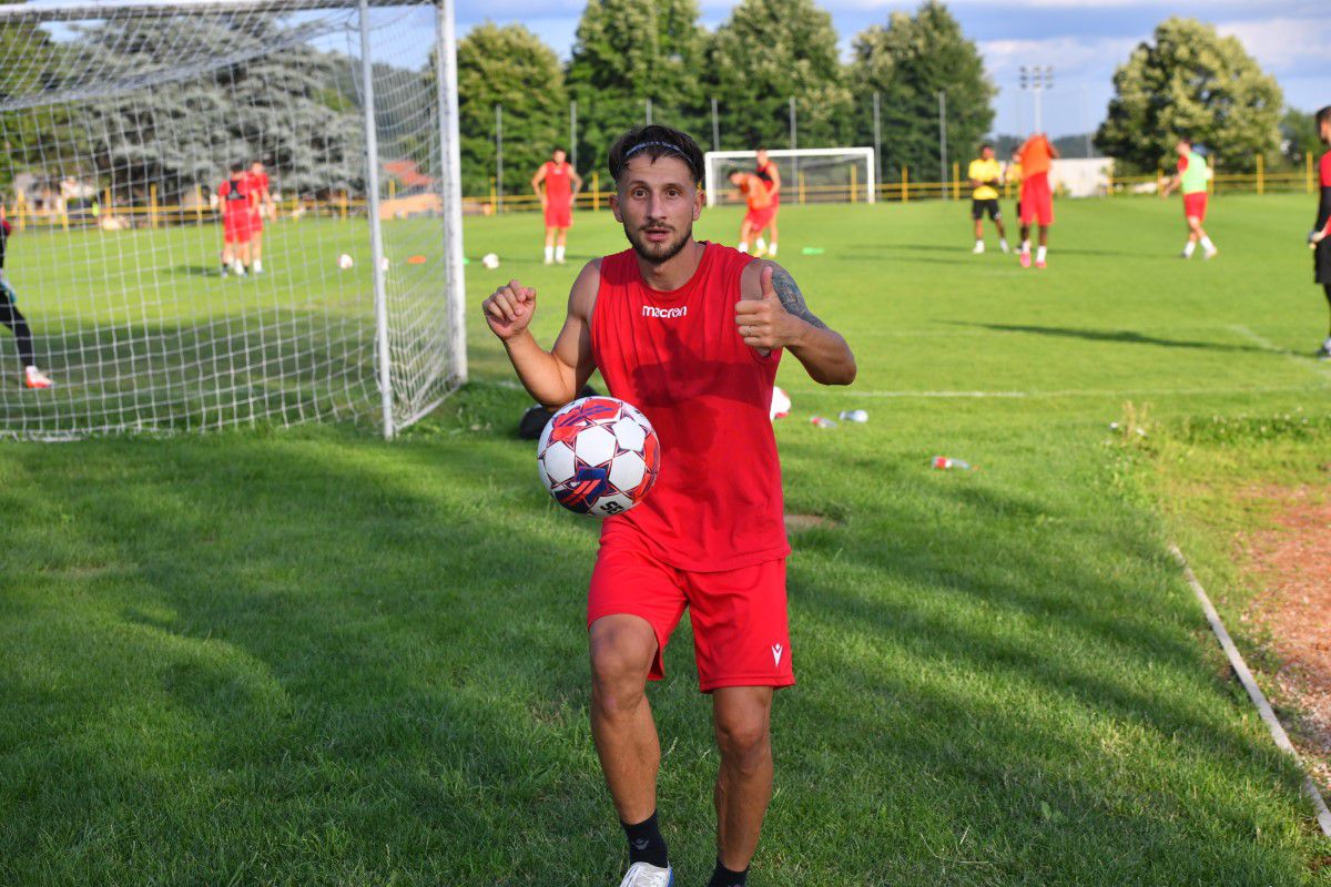 Imagini inedite din cantonamentul lui Dinamo