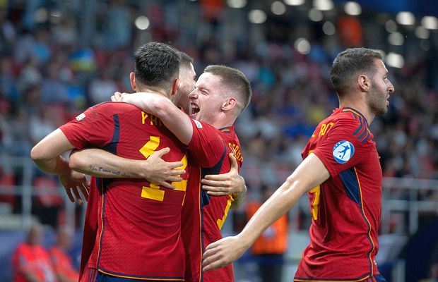 Spania - Ucraina 5-1 » Cu adevărat Furia Roja! Ghencea a văzut pe viu cel mai spectaculos meci al Europeanului