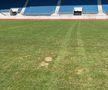 Cum arată gazonul arenei din Târgu-Jiu cu 11 zile înainte de FCU Craiova - FCSB