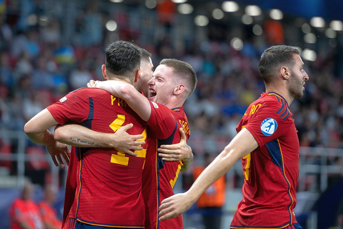 Spania - Ucraina 5-1 » Cu adevărat Furia Roja! Ghencea a văzut pe viu cel mai spectaculos meci al Europeanului