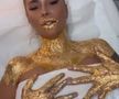 Anamaria Prodan, o nouă apariție extravagantă » Tratament cu aur de 24K: „Sunt foarte fericită”