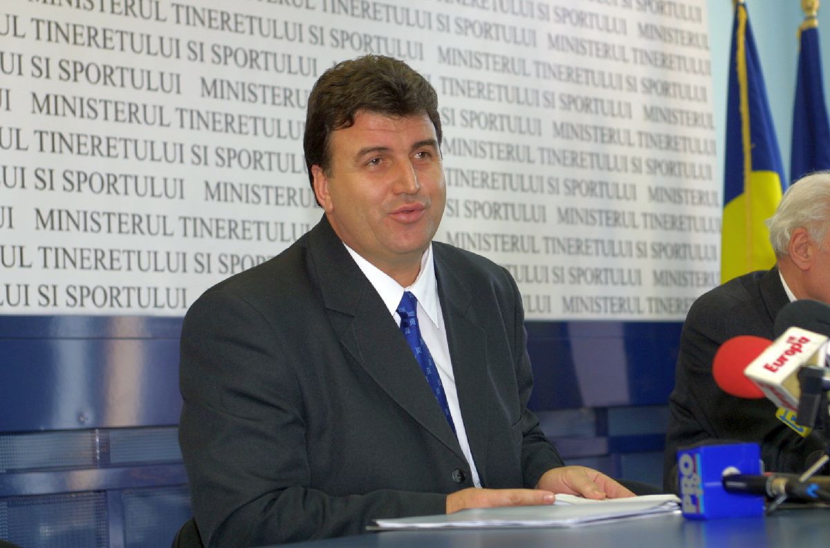 Georgiu Gingăraș - imagini de arhivă cu fostul ministru al sportului din anii 2000